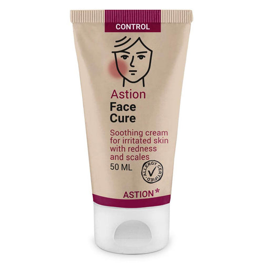 Astion Face Cure ansiktskräm - Ansiktskräm för vård av eksem och torr, flagnande hud (50 ml)